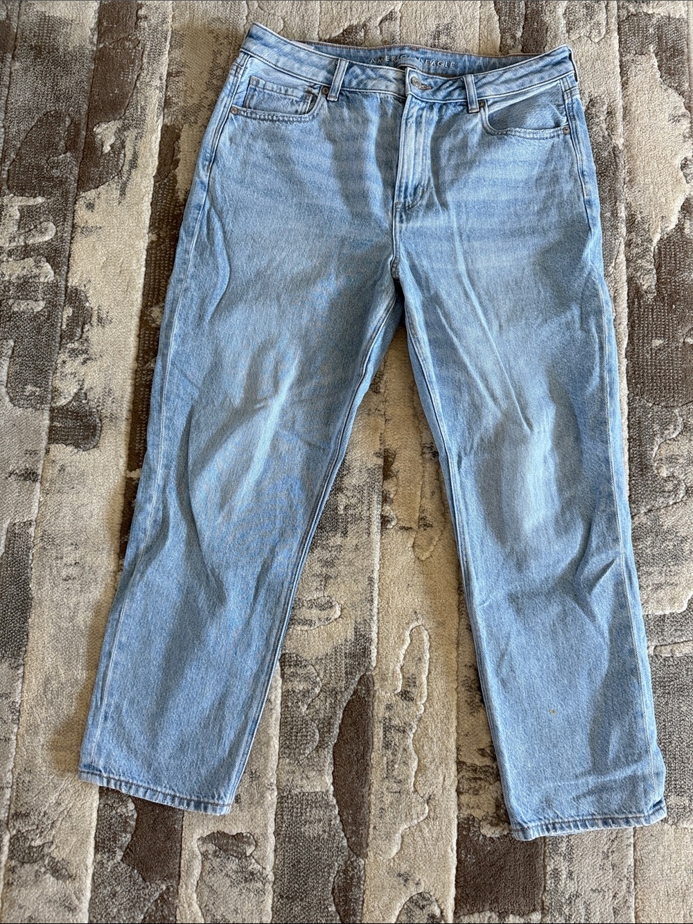 American Eagle Outfitters Light Blue Mom Jeans